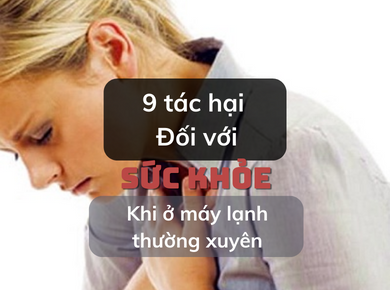9 tác hại khi thường xuyên ở trong phòng máy lạnh đối với sức khỏe của cả gia đình. Lưu Ý Khi Ngủ Máy Lạnh